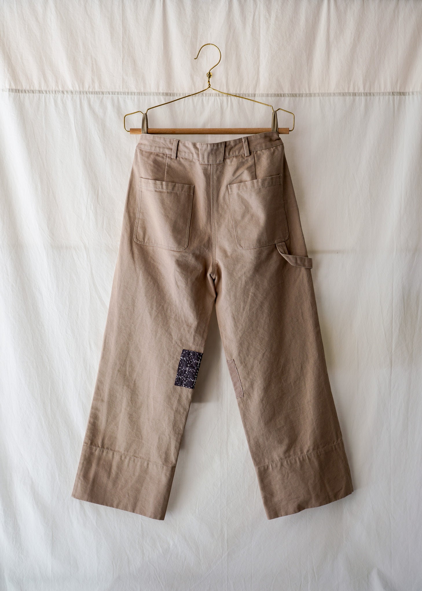 Worker pant - mended | Beige