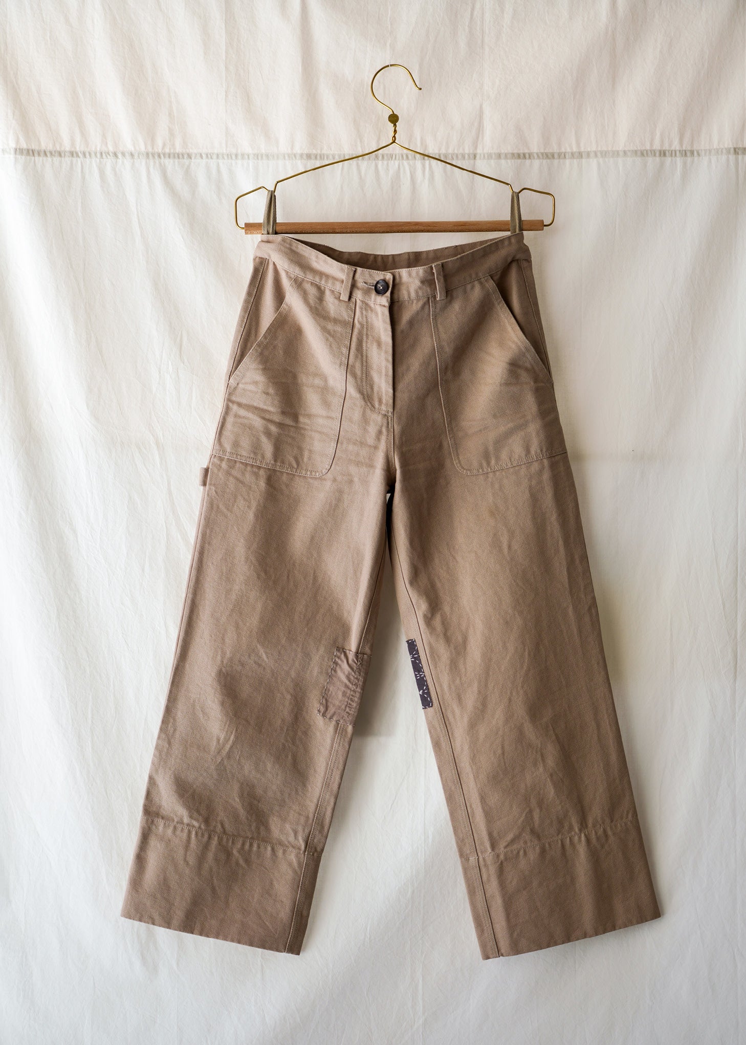 Worker pant - mended | Beige