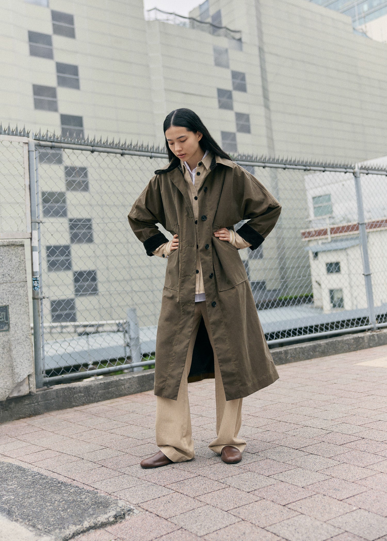 Jay coat – oilskin | Bark Jacket aiayu