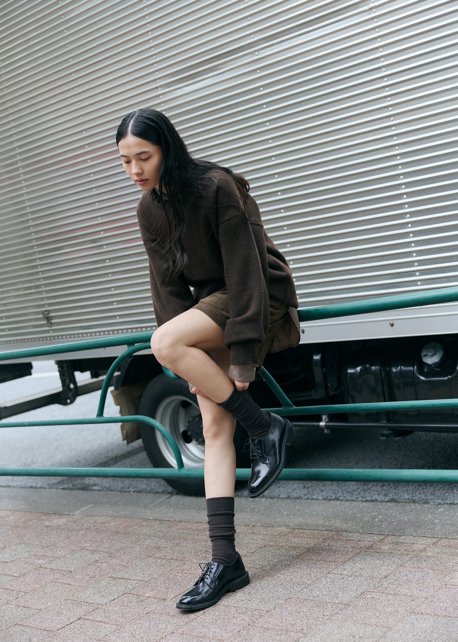 Mini skirt corduroy | Bark Skirt aiayu