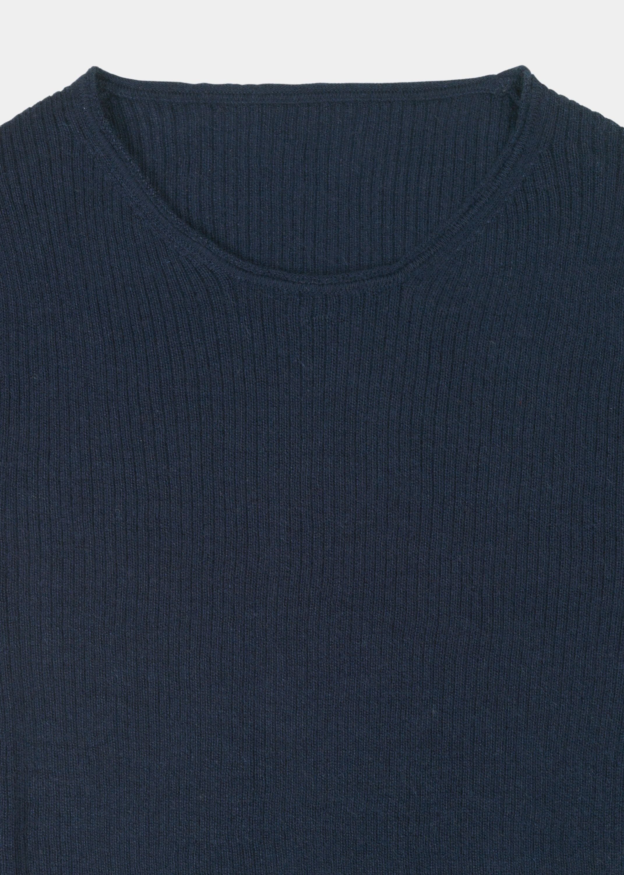 Madigan cashmere blouse | Navy